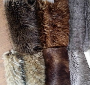 long pile peacock&amp;pheasant artificial fur/fake fur/faux fur
