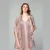 Import Long Simulation Silk Pajamas Suit Silk Nightgown 2-piece Pajamas Women from China