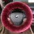 Long wool Plush Sheepskin Car Steering Wheel Cover for Car Interior Accessories