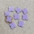 Import Loose Synthetic Purple Turquoise Leaf Clover Stone from China