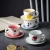Import Lovely Radish Ceramic Coffee Mug Gift Set with Saucer Tea Cup Set from China