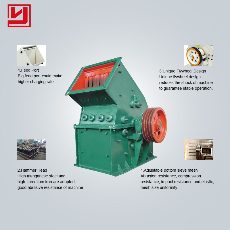 Low Price Mining Primary Crushing Production Line Equipment Stone Breaking Hammer Crusher For Sale
