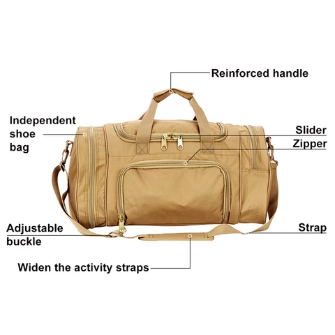 Luggage travel  duffel sports gym bag duffel bag foldable duffel bag