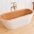 Import Luxury bathroom Hot Tub bubble Spa Whirlpool wooden bath Hot Tubs from China
