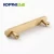 Import Luxury gold kitchen cabinet handles drawer pulls satin solid brass wardrobe cupboard T bar copper knob handle from China