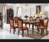 luxury villa  royal uniqe furniture American french  european style table chair  dining room set