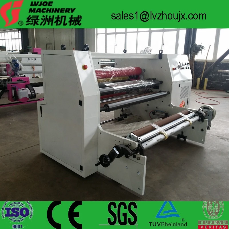 Lv-808 2 Shafts Automatic Masking/PE/Double Side/Duct Tape Rewinding Machine