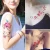 Import M001-M040 Wholesale Sketch Rose Tattoos Temporary Body Art Flower For Women Men Water Transfer Astronaut Tattoo Paper Stick from China
