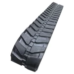Made to fit 300x52.5Nx86 Rubber Track for Mini-Excavators 300(mm) x 52.5(mm) Links 86 Tread Pattern V1 For CAT