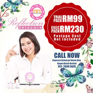 Malaysia Manufactured High Quality and Professional Reflection Skincare Executive Set with 4 Various Skin Care Products