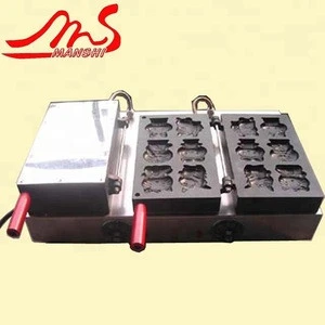 Manshi MSY024 Commercial 220V Electric 24 holes animal shaped waffle maker