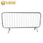 Manufacturers Suppliers Zmazon Metal Traffic Road Safety Portable Crowd Control Barriers Systems