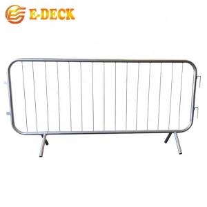 Manufacturers Suppliers Zmazon Metal Traffic Road Safety Portable Crowd Control Barriers Systems