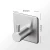 Import Manufacturers supply high quality nickel brushed stainless steel coat hook 3M self-adhesive robe hook from China