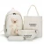 Import Many styles Stock 4pcs set student school bag for pupil from China