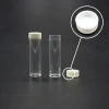 Medical Laboratory Flat bottom Transparent Plastic Test Tube with Cap for Collecting Transporting Liquid Sample 6ml