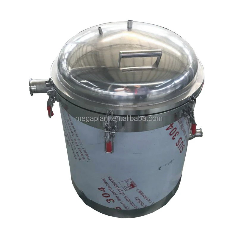 Megaplant New Commercial Stainless steel cooking coconut oil filter machine cart cooking oil filter