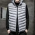 Import mens electronic charge heated body warm keeper padded outer warm padding fake down heating sleeveless jackets waistcoats vests from China