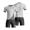 Mens Sports Wear 100% Polyester Soccer Uniforms / Wholesale Price Half Sleeve Jerseys Football Uniform Men Soccer Kits For Sale