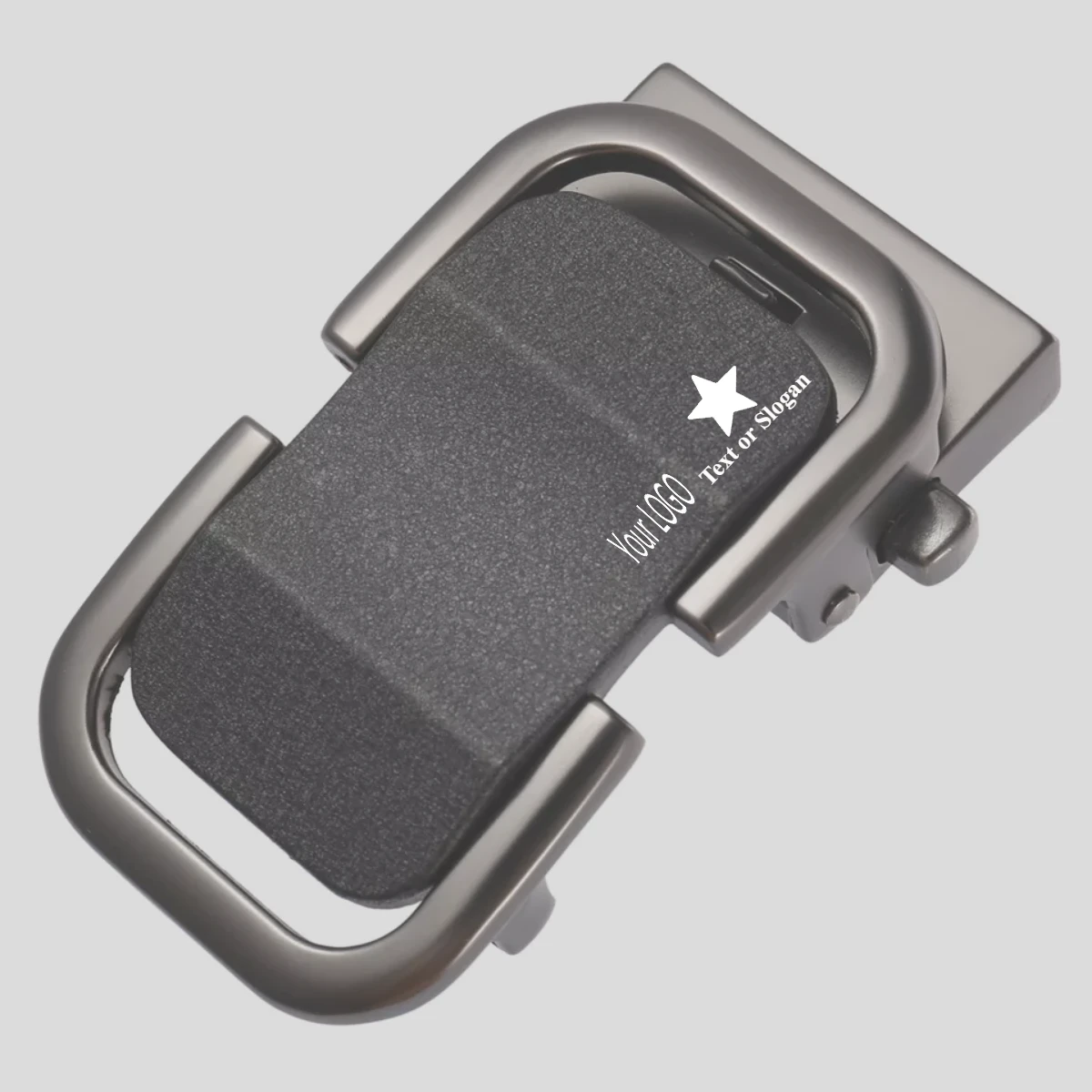 Men&#x27;s automatic belt buckle Ratchet Belt Buckle Metal Men Custom Customize