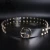 Import Metal Alloy Pin Buckle Double Row Pearl Rivet Transparent Plastic PVC Belt from China