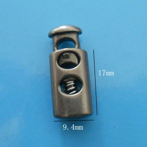 Metal cord lock stopper bell stopper,alloy cord end