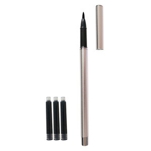 Metal Handle 7mm Nail Art Liner Brush Pen For UV Gel Polish Painting Drawing Lining Brush