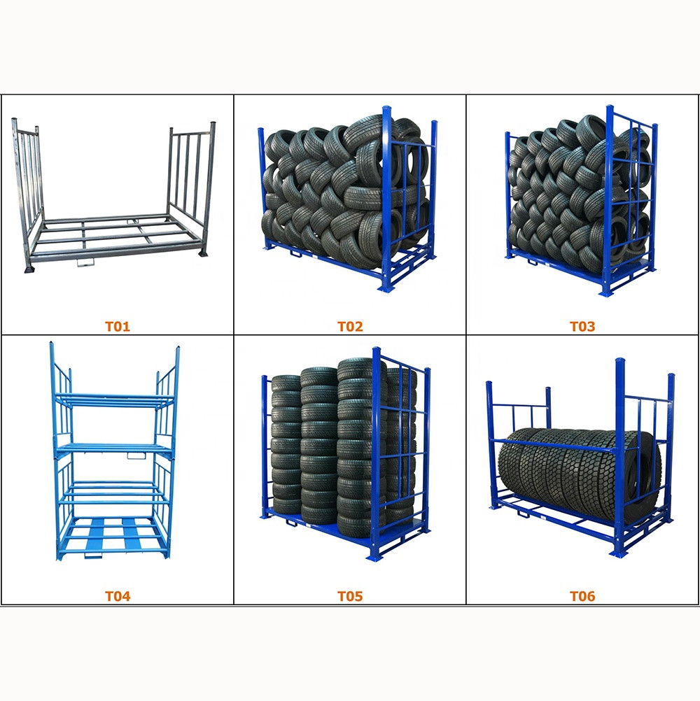 Tire Rack Motorcycle Buy Metal Outdoor Storage Motorcycle Folding Stackable Tyre Rack For ...