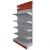 Import Metallic material metal supermarket shelf with flat back panel from China