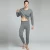 Import Mid-rise Men Pure Color Slim Round Neck Underwear Thermal Long Johns from China