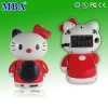 Mini Cute Portable Hello Kitty Bluetooth Speaker for Cellphone/Phone/Computer/DVD/VCD/Home Theater