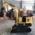 Import mini excavadoras de 1000 kg 1 ton mini excavator mini excavator home depot from China