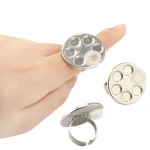 Mini Finger Palette Nail Paint Mixing Palette for DIY Nail Art Design