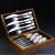 Import Modern 304 stainless steel cutlery set of forks and spoons from China