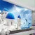 Import Modern Art Design Wallpaper 3D Architecture Printed Wall Murals from China