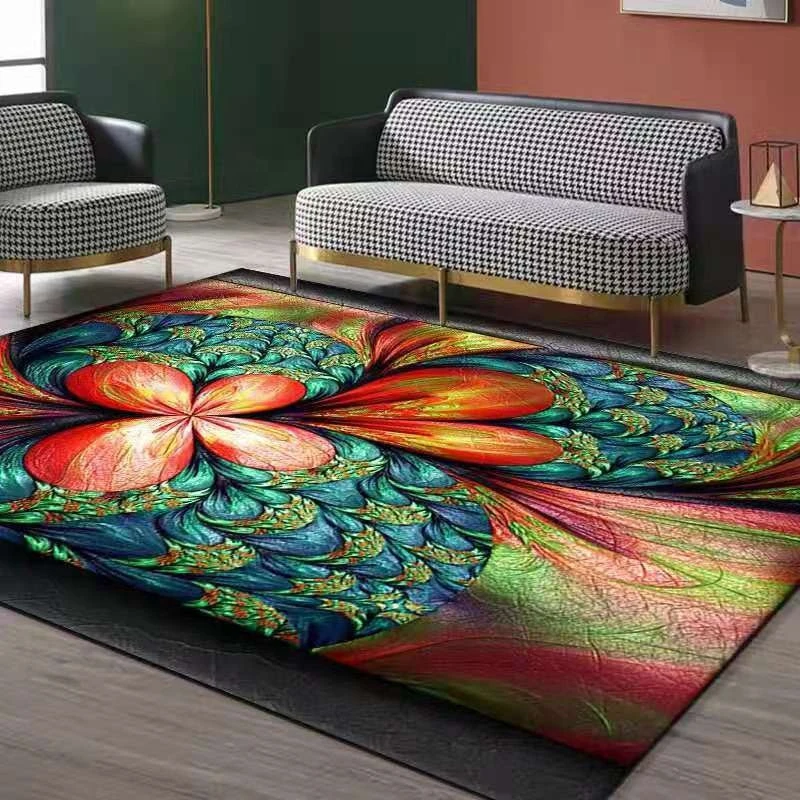 Buy Modern Design 3d Printed Carpet Printed Polyester Carpet Home ...