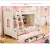 Import Modern design simple clean and elegant girl child bunk bed from China