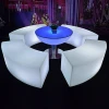 Modern led light sofa for construction building projects