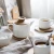 Import MONAZONE Creative European Ceramic Teapot Small Luxury Bone China Coffee Cup Household Coffee Pot Set from China