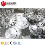 Monoblock 3 in 1 hot filling basil seed juice bottle filling machine production plant