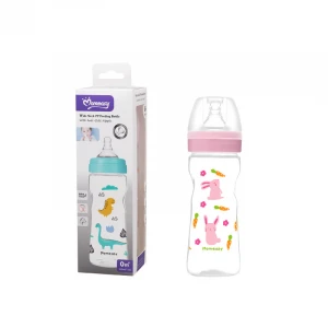 MOQ One Carton factory directly supply Baby products 330ml/11oz wide neck PP feeding bottle