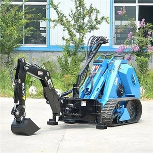 MS500 Mini Skid Steer and Compact Tractor backhoe