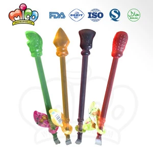 Multi-colored Weapon Shaped Fruity Jelly Drink