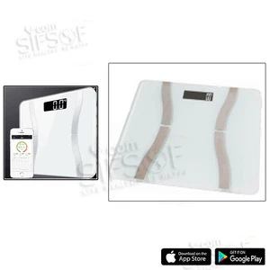 Multi Function Electronic Bathroom Scale, 7 in 1 Function: Body Weight, Fat, Water, Muscle, Bone and Calorie, SIFSCAL-3