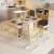 Import Multi-Functiona Extendable Density Board Dining Room Table Set from China