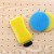 Import Multi-functional Silicone Dish Sponge Washing Brush Scrubber 8 Pack Household Cleaning Sponges For Kitchen Wash Pot Pan Dish Bow from China