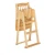 Import Multifunctional foldable wooden baby chair /3 in 1 baby chair witn table from China