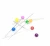 Import Natural pearlescent  Colorful Round Pearl Head Dressmaking Quilting Pins for garment accessory from China