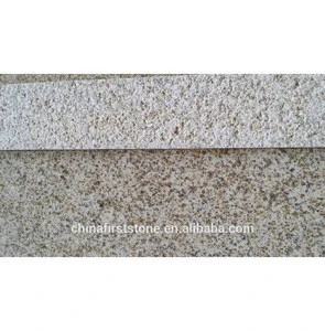 Natural Stone Outdoor Paving Tile Yellow Paving Stone Granite  Driveway Pavers or Stree Road and  Path Pavement in G682