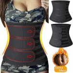 Neoprene Workout Steel Boned Body Shaping Women Firm Control Waist Trainer Cincher Girdle